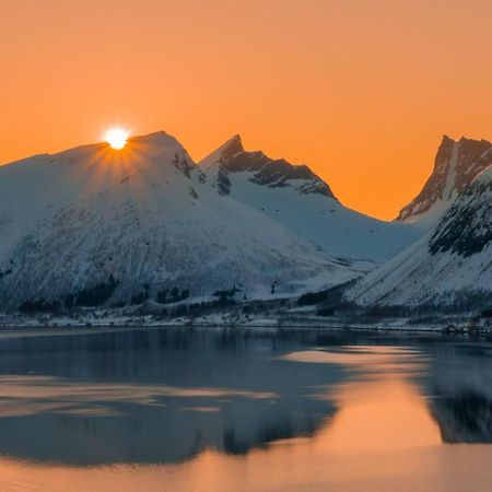 Skagi Bed & Lodge Skaland Bagian luar foto