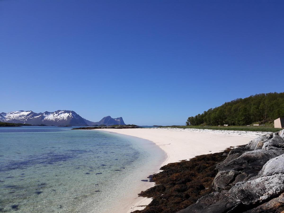 Skagi Bed & Lodge Skaland Bagian luar foto